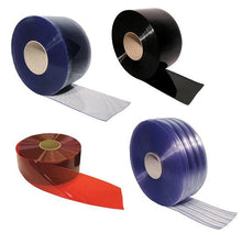 Load image into Gallery viewer, PVC Strip Bulk Roll, Black Opaque